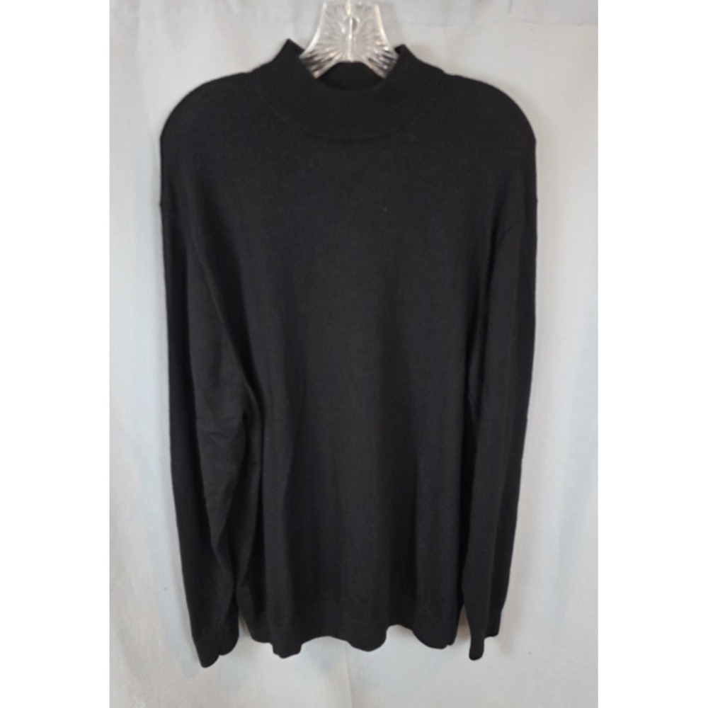 Murano 100% Merino Wool Light Sweater Black 3XT